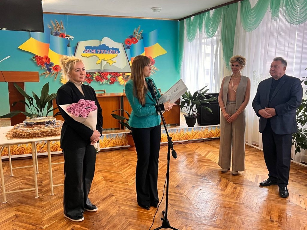 Ганна Крисюк привітала рекордсменів